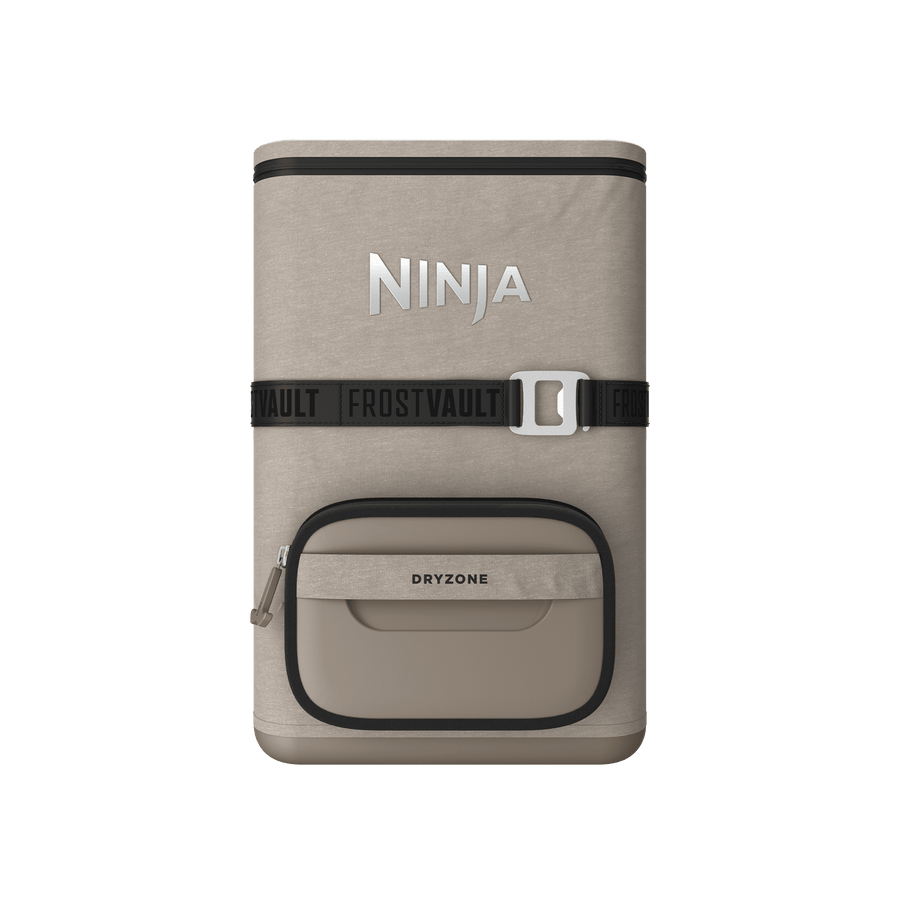 Ninja FrostVault Go 23 litre 36-can Backpack Soft Cooler in Birch Beige | FF136EUUKCS | by SharkNinja