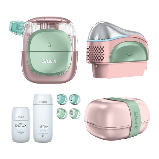 Shark DePuffi Instant Hot & Cold Contrast Therapy Tool – in Strawberry Matcha | FH320UKPK2 | by SharkNinja