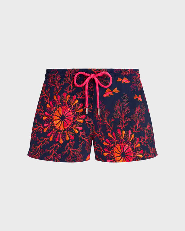 Vilebrequin - Women Mandala Embroidered Swim Shorts- Limited Edition - Shorty - Fiona - Blue - Size S
