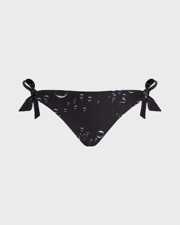 Vilebrequin - Women Side Tie Bikini Bottom Bubble 3d - Swimwear - Flamme - Black - Size XL