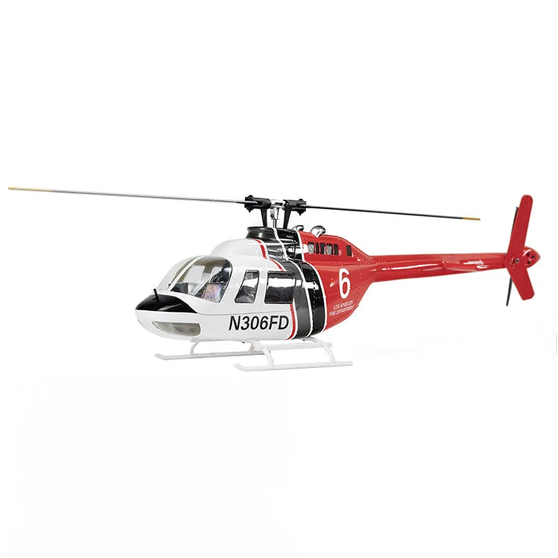 FLY WING Bell-206 V3 RC GPS RC helicopter 450L size Fuselages with ACE Flight Controller - BNF