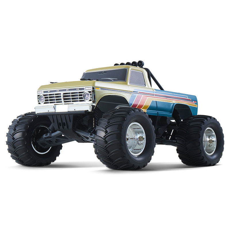 FMS Ford F100 1/10 Scale 55 km/h High-Speed Off-Road 2WD Brushless RC Monster Truck - Blue