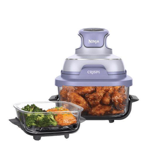 Ninja CRISPi 4-in-1 Portable Glass Air Fryer in Purple Mist | FN101UKPU5 | by SharkNinja
