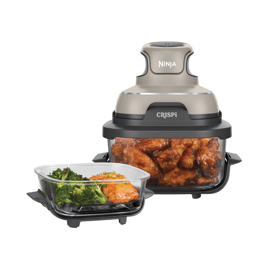 Ninja CRISPi 4-in-1 Portable Glass Air Fryer in Stone | FN101UKST | by SharkNinja