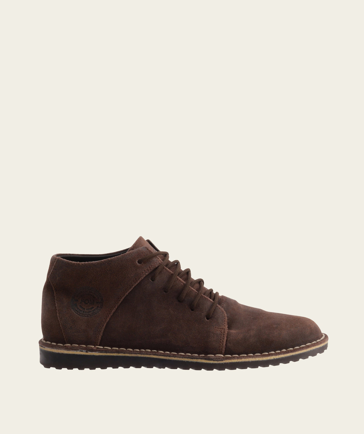 Vellies Standard - Tobacco Oily Suede