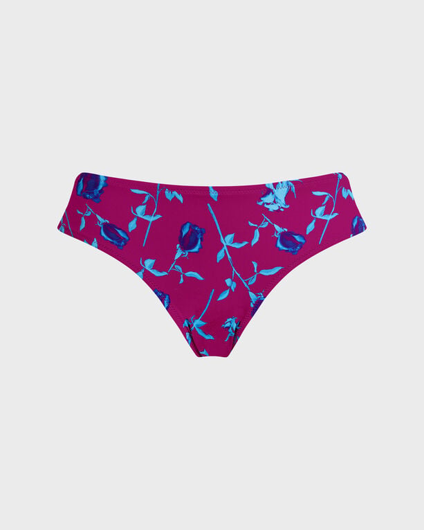 Vilebrequin - Women Midi Brief Bikini Bottom Roses - Swimwear - Frisbee - Red - Size S
