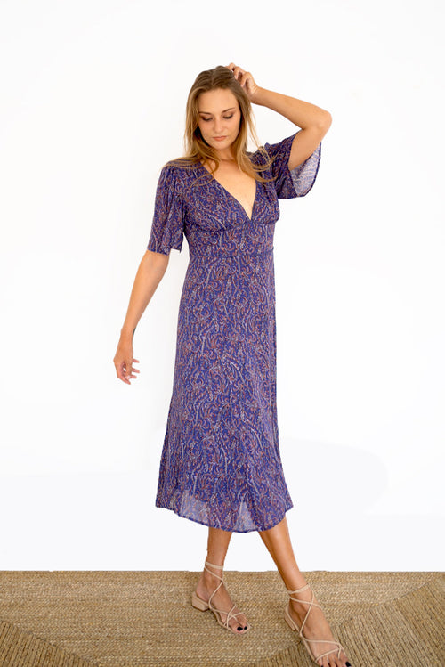 Aurora Midi Dress | Size: Paisley Garden | Color: XS
