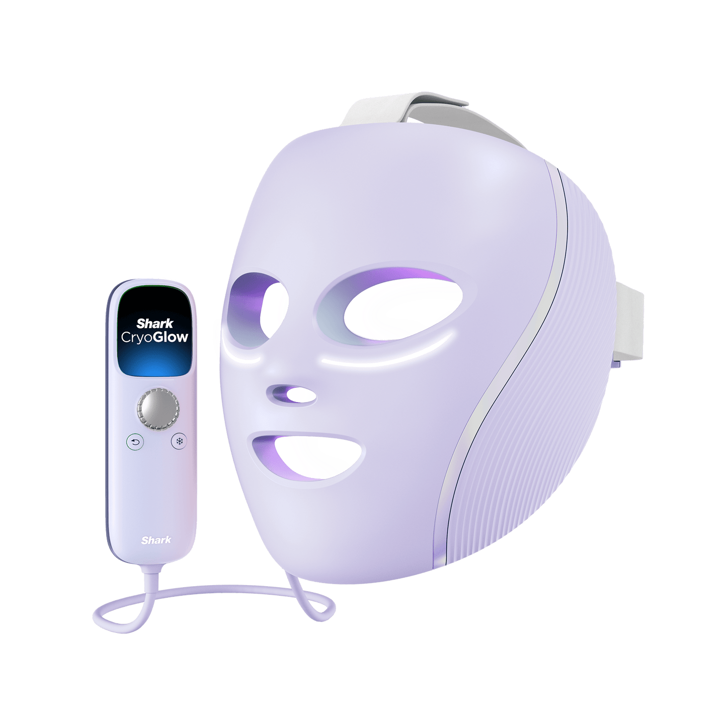 Shark CryoGlow Under-Eye Cooling & LED Anti-Ageing & Blemish Repair Mask in Lilac Chill | FW312UKPL | by SharkNinja
