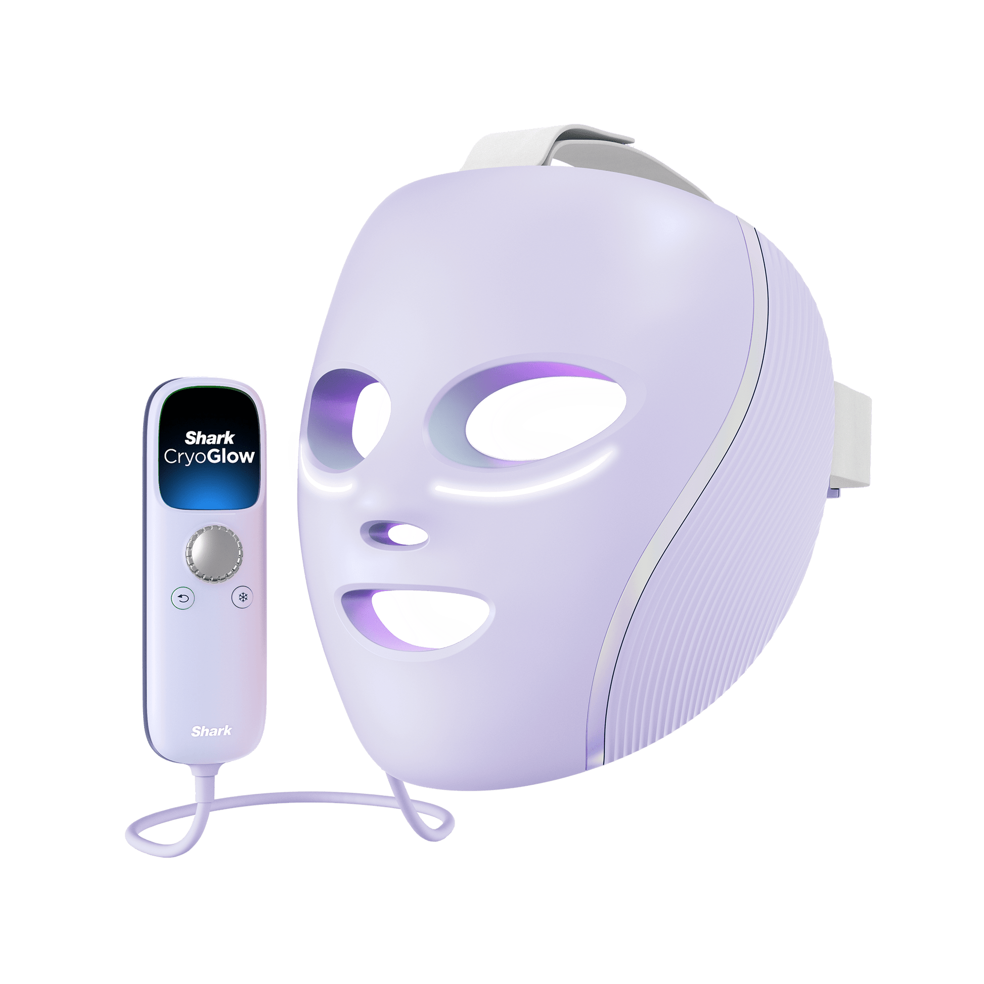 Shark CryoGlow Under-Eye Cooling & LED Anti-Ageing & Blemish Repair Mask in Lilac Chill | FW312UKPL | by SharkNinja