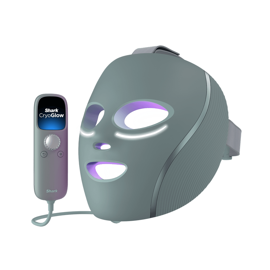 Shark CryoGlow Under-Eye Cooling & LED Anti-Ageing & Blemish Repair Mask in Frosted Green | FW312UKSG | by SharkNinja