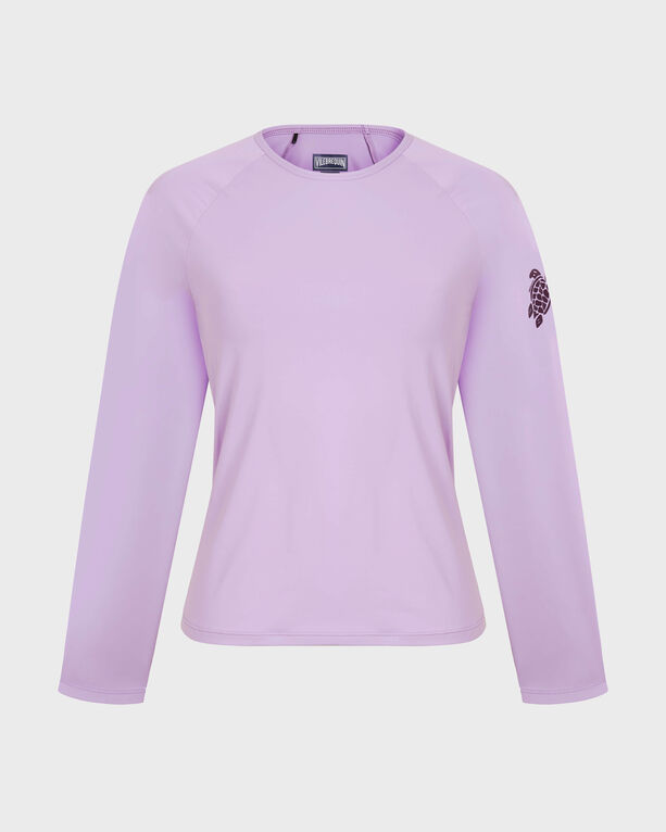 Vilebrequin - Women Long Sleeves Rashguard Top Solid - Rashguard - Fly-out - Purple - Size XL