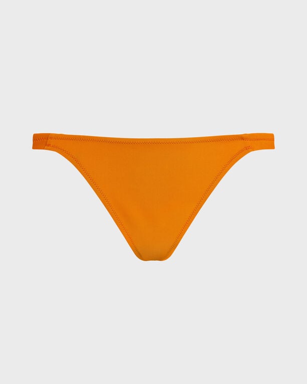 Vilebrequin - Women Tanga Bikini Bottom Solid - Swimwear - Fraz - Orange - Size XL