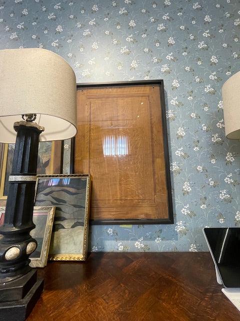 EHI - Object- 19th Century Faux Bois Framed Art