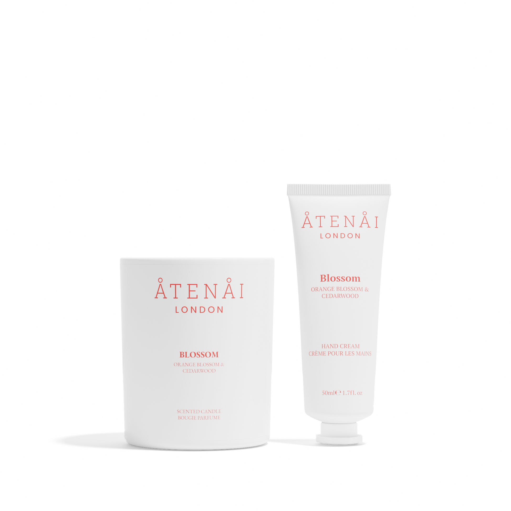 Blossom Candle And Hand Cream Set