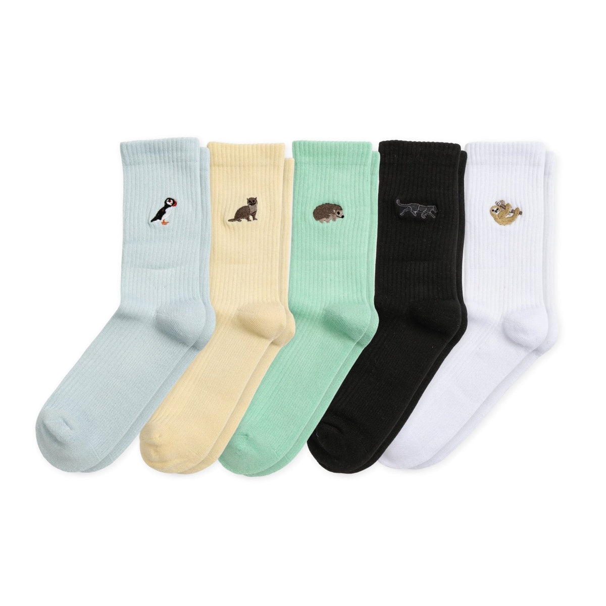 Full Ribbed Bundle 5 Pack Bamboo Sock Set | UK Adult 4-7