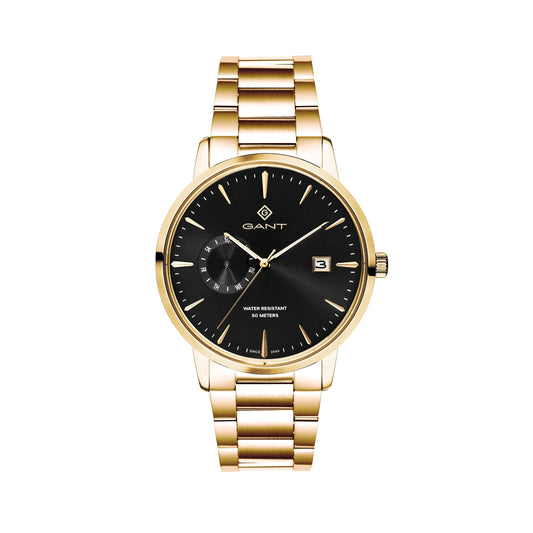 East Hill-IPG, 43mm, gold/schwarz