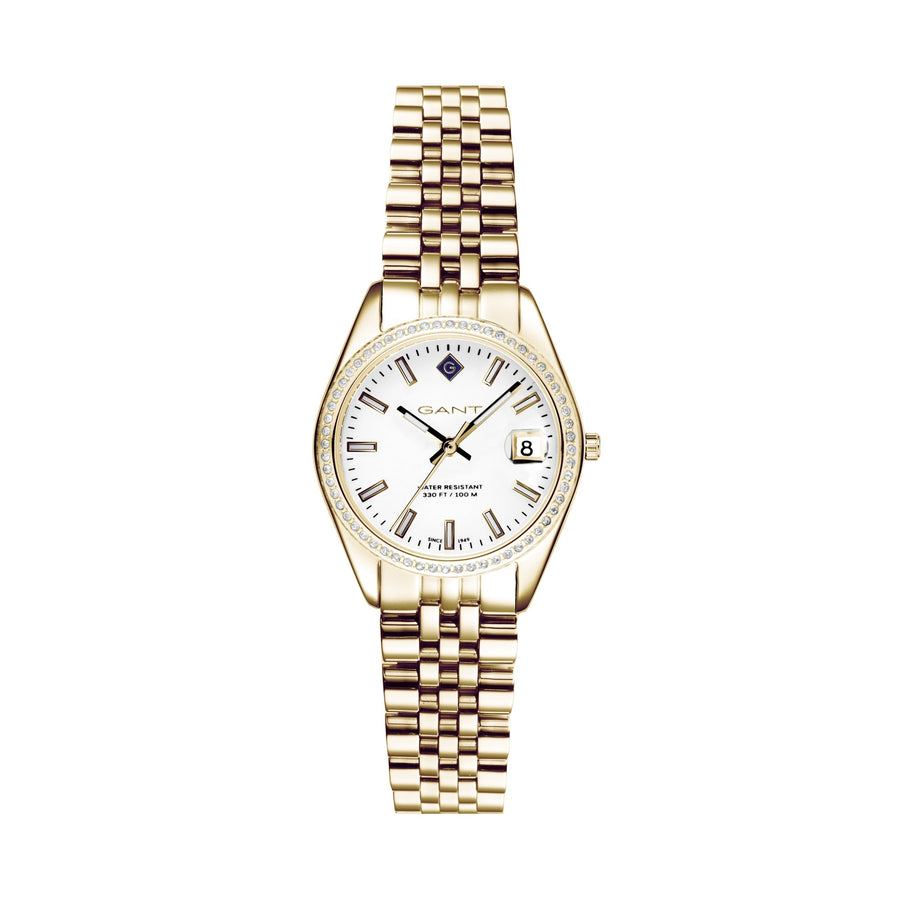 Sussex Mini Bijou-IPG, 28mm, gold/weiß