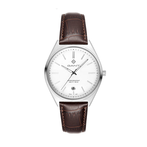 Abington, 41mm, braun/weiß