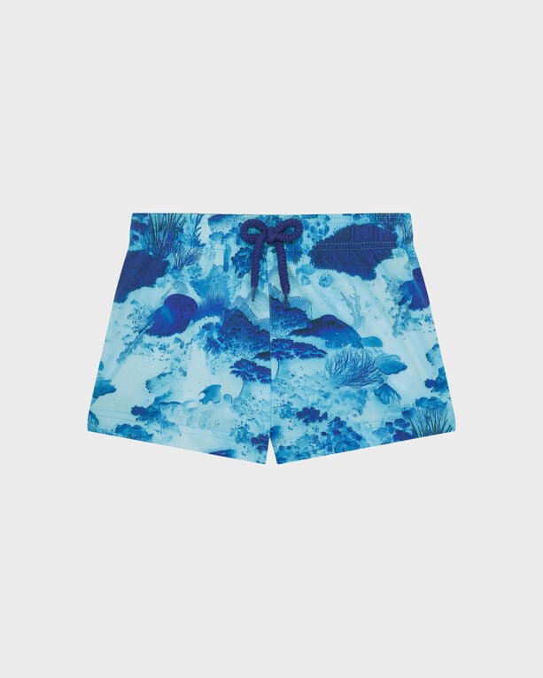 Vilebrequin - Girls Swim Shorts Coral Reef - Shorty - Gaya - Blue - Size 12