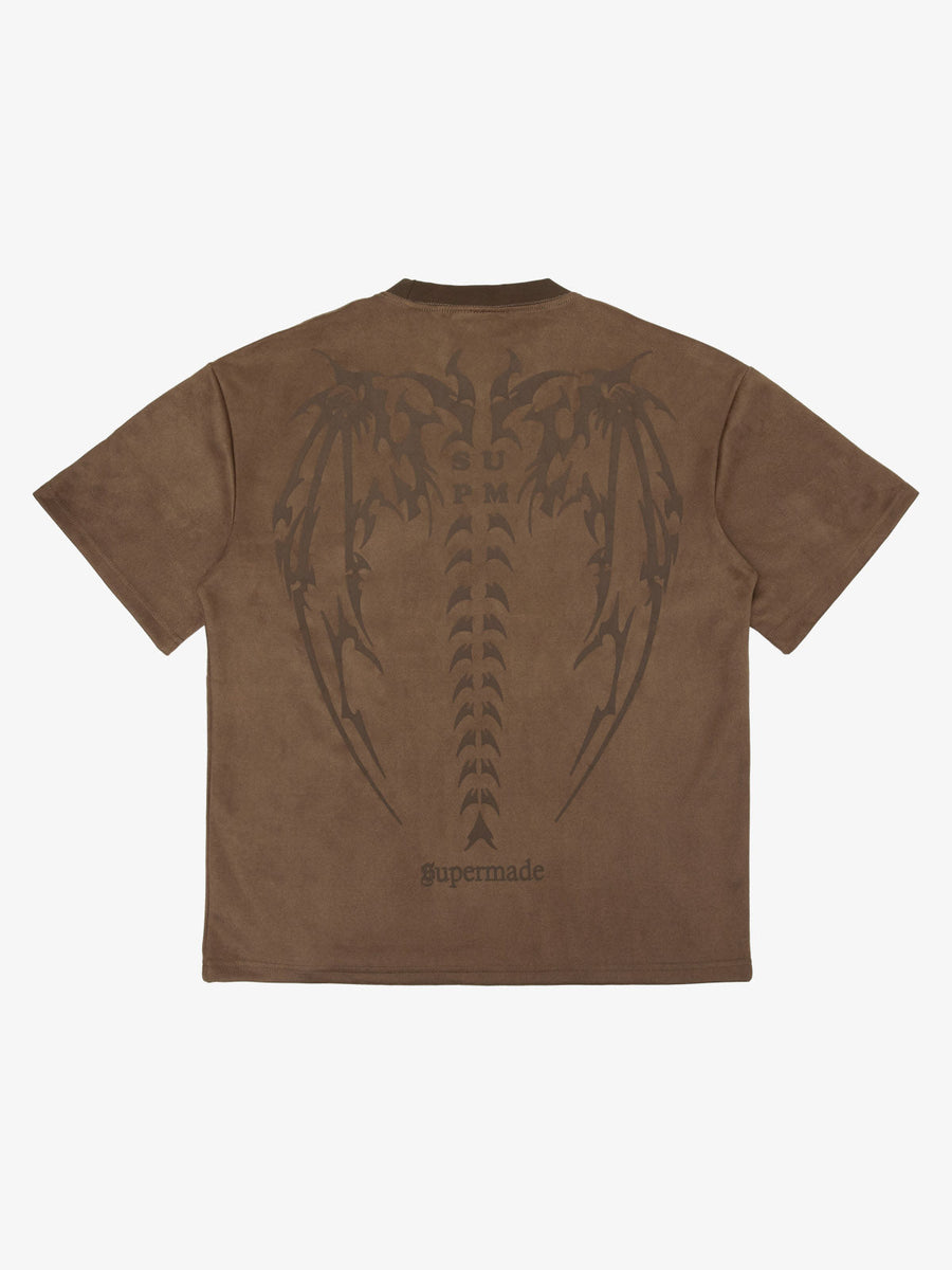 Thesupermade Skeleton Vintage T-shirt - 1642 - Brown / S