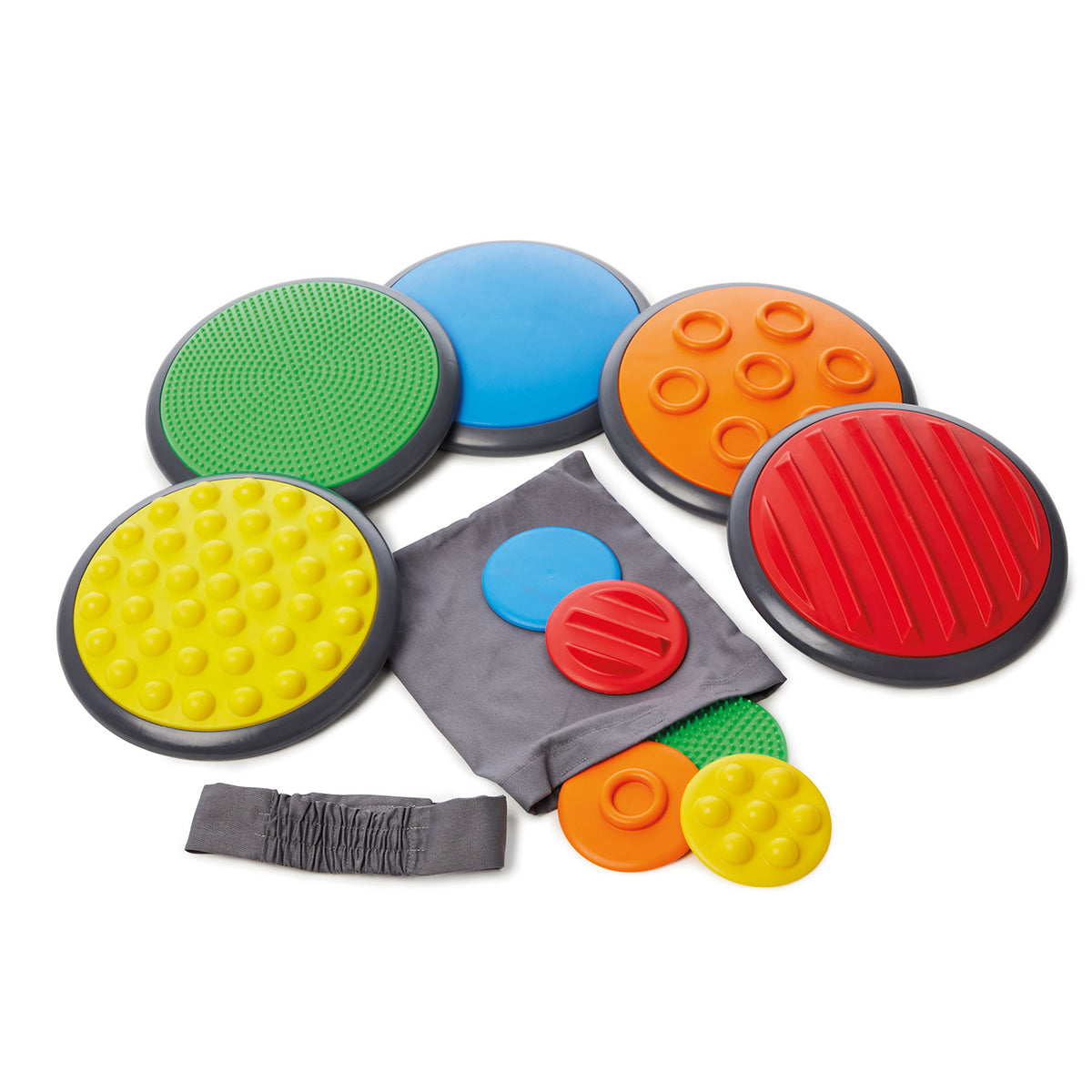 Gonge Taktile Scheiben Set 1, 10 Scheiben