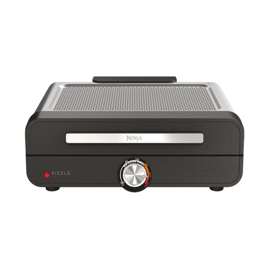 Ninja Sizzle Indoor Grill & Flat Plate in Black | GR101UK | by SharkNinja