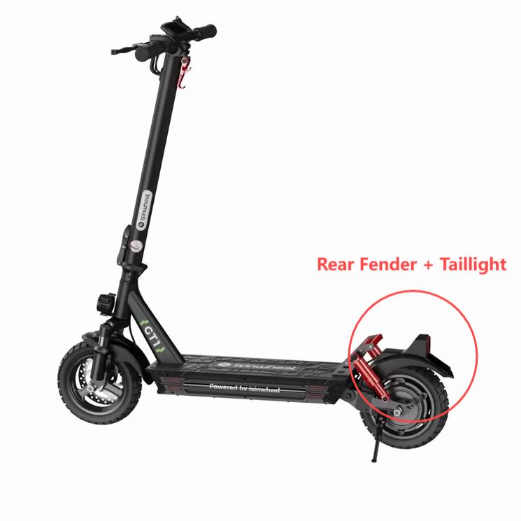 Rear Fender + Taillight for GT1 E-Scooter