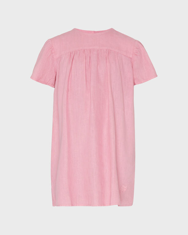 Vilebrequin - Girls Linen Dress - Dress - Goyave - Pink - Size 14