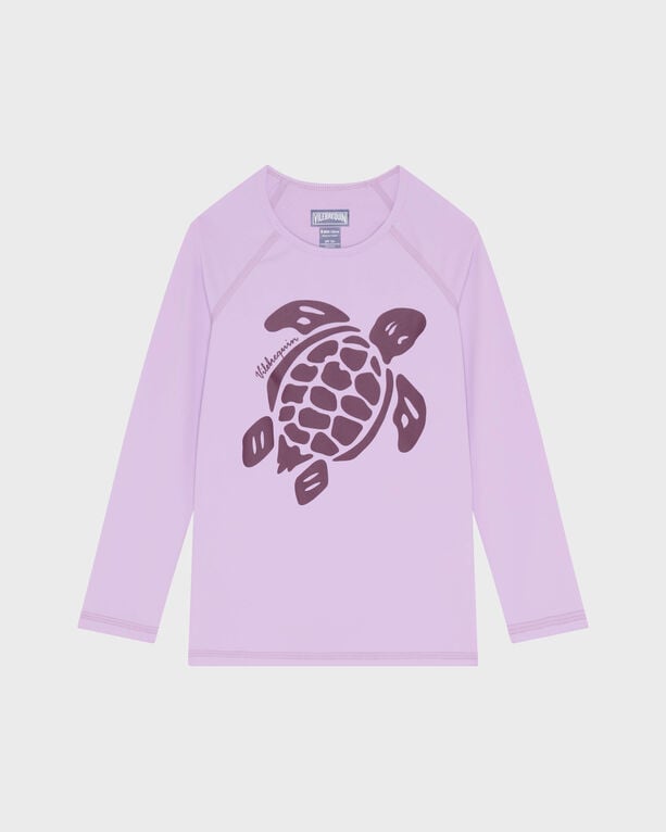 Vilebrequin - Girls Long Sleeves Rashguard Solid - Rashguard - Glassy-x - Purple - Size 14