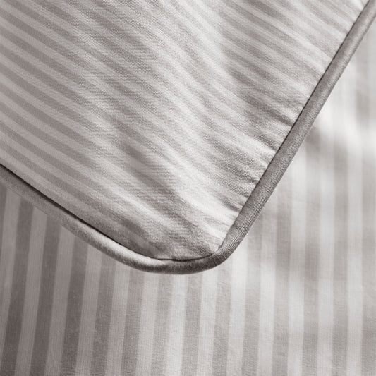 Dip & Doze The Striped Duvet Cover Double / Grey Stripe