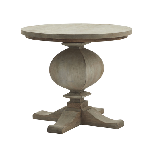 Grove Collection Pedestal Side Table