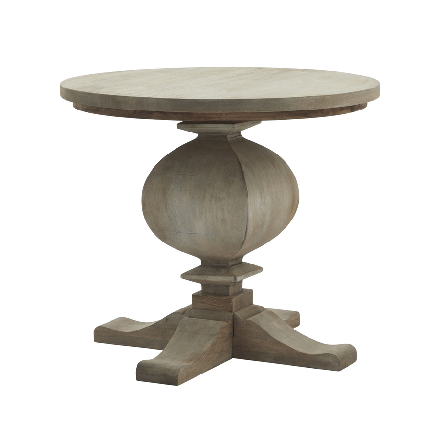 Grove Collection Pedestal Side Table