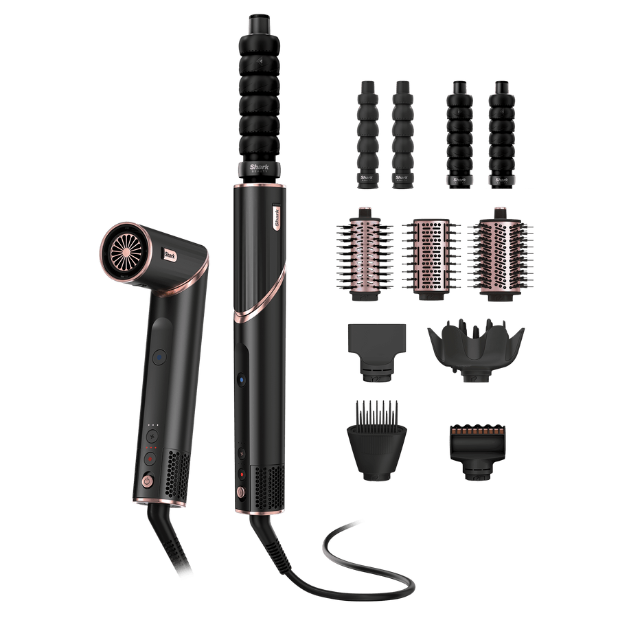 Shark FlexStyle Build Your Own Air Styling & Hair Drying System [] in Black | HD400UK-BYO | by SharkNinja