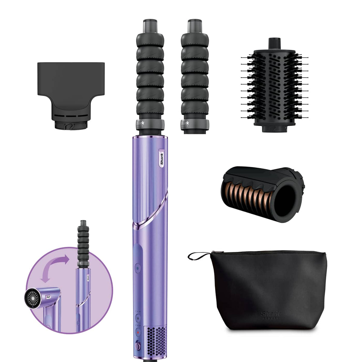 Shark FlexStyle Air Styler & Hair Dryer in Orchid Sunrise | HD434UKPU | by SharkNinja