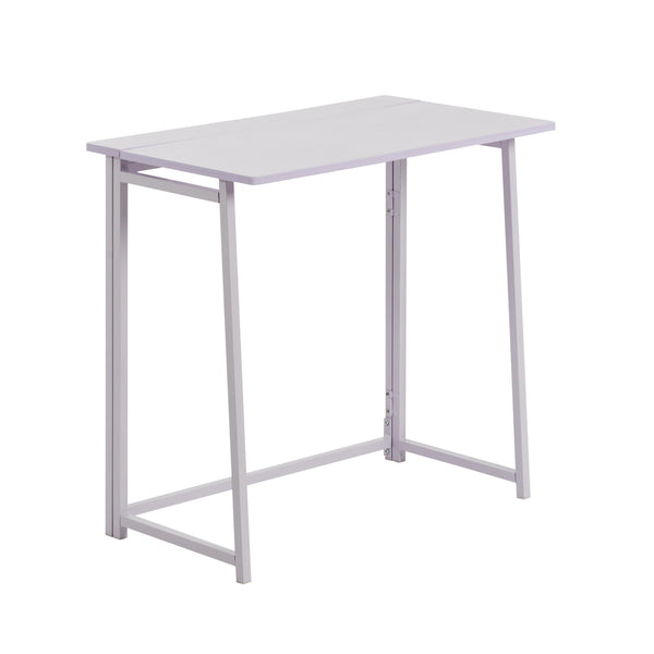 Deluxe Wooden Folding Desk - Lilac