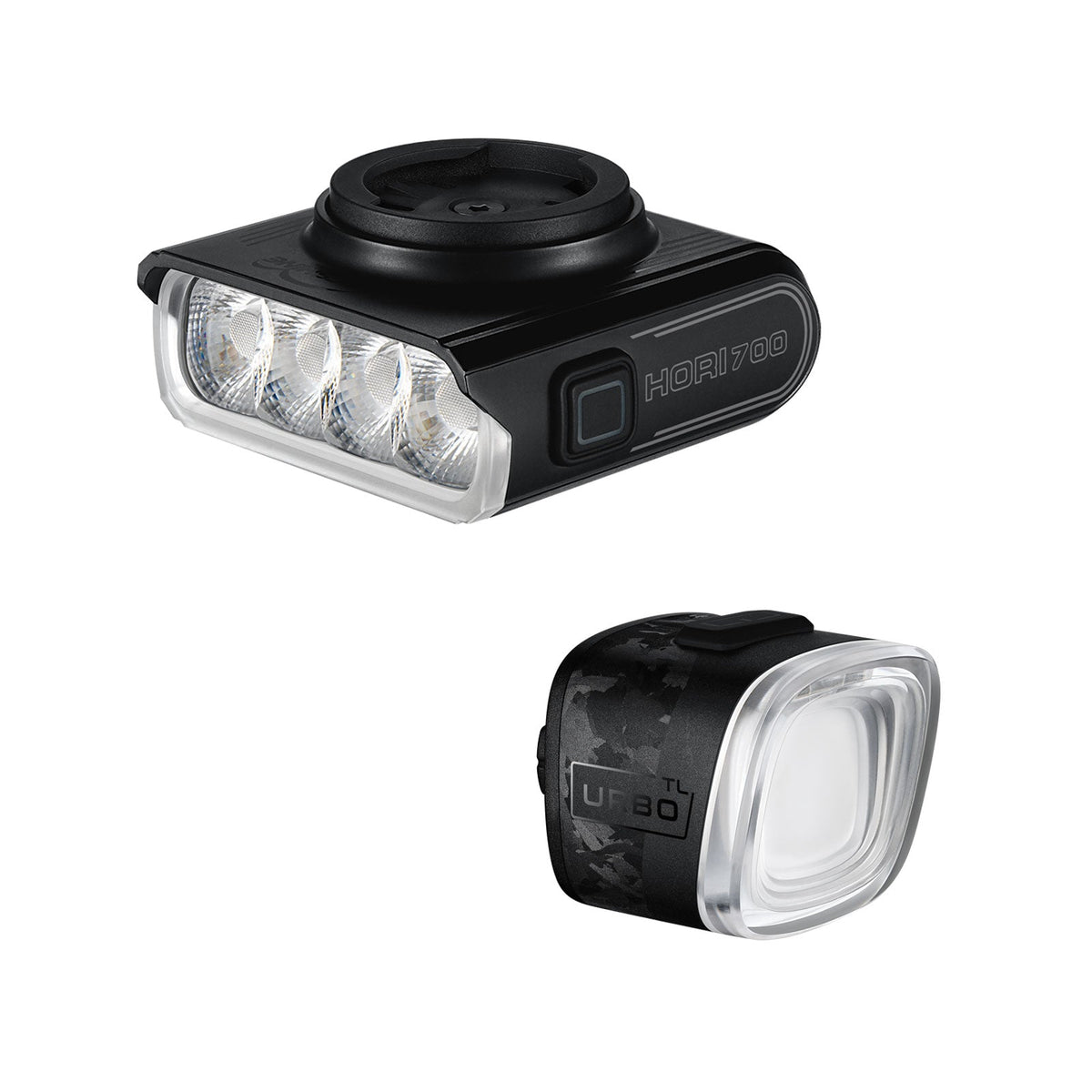 HORI 700 + URBO TL Commuter Bike Light Bundle