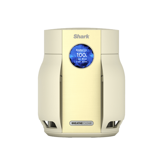 Shark BreatheClear Compact Air Purifier with NeverChange6 in Butter | HP062UKYL | by SharkNinja