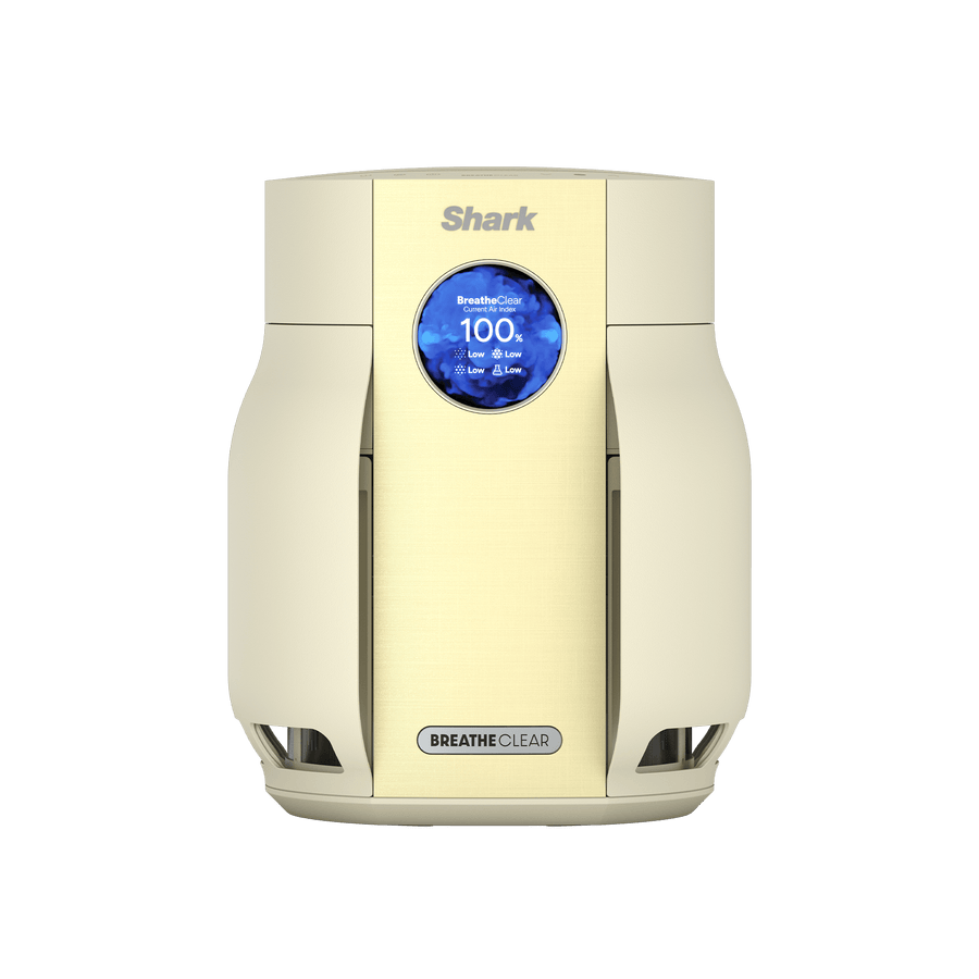 Shark BreatheClear Compact Air Purifier with NeverChange6 in Butter | HP062UKYL | by SharkNinja