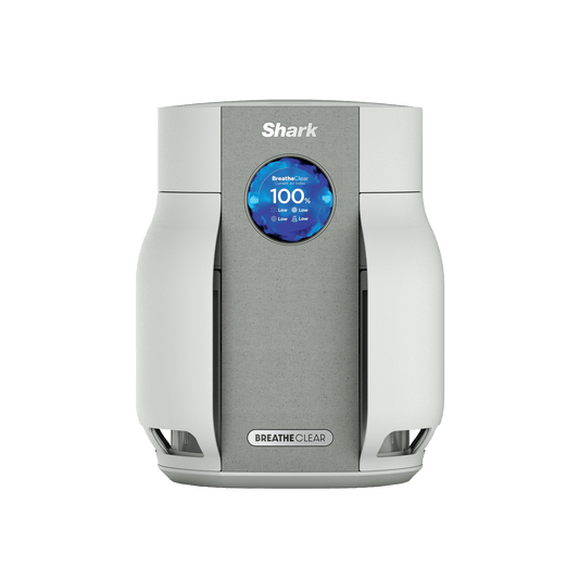 Shark BreatheClear Compact Air Purifier with NeverChange6 in Dove | HP062UK | by SharkNinja