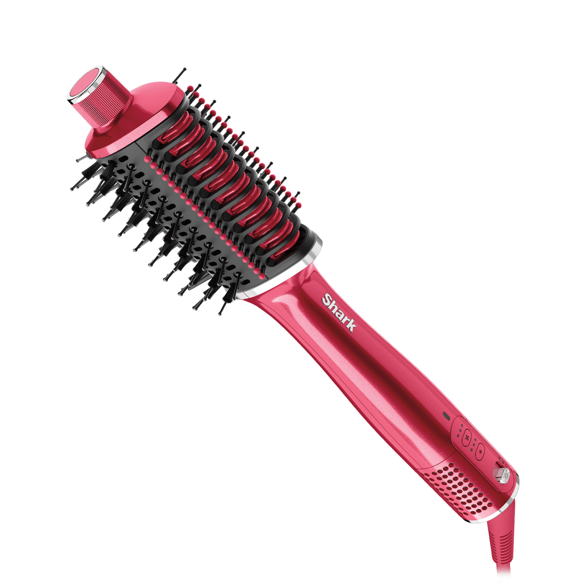 Shark Glossi 2-in-1 Hot Brush in Raspberry | HT302UKBP | by SharkNinja
