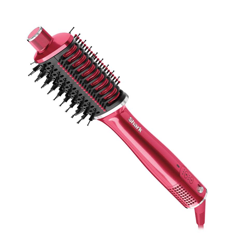 Shark Glossi 2-in-1 Hot Brush in Raspberry | HT302UKBP | by SharkNinja
