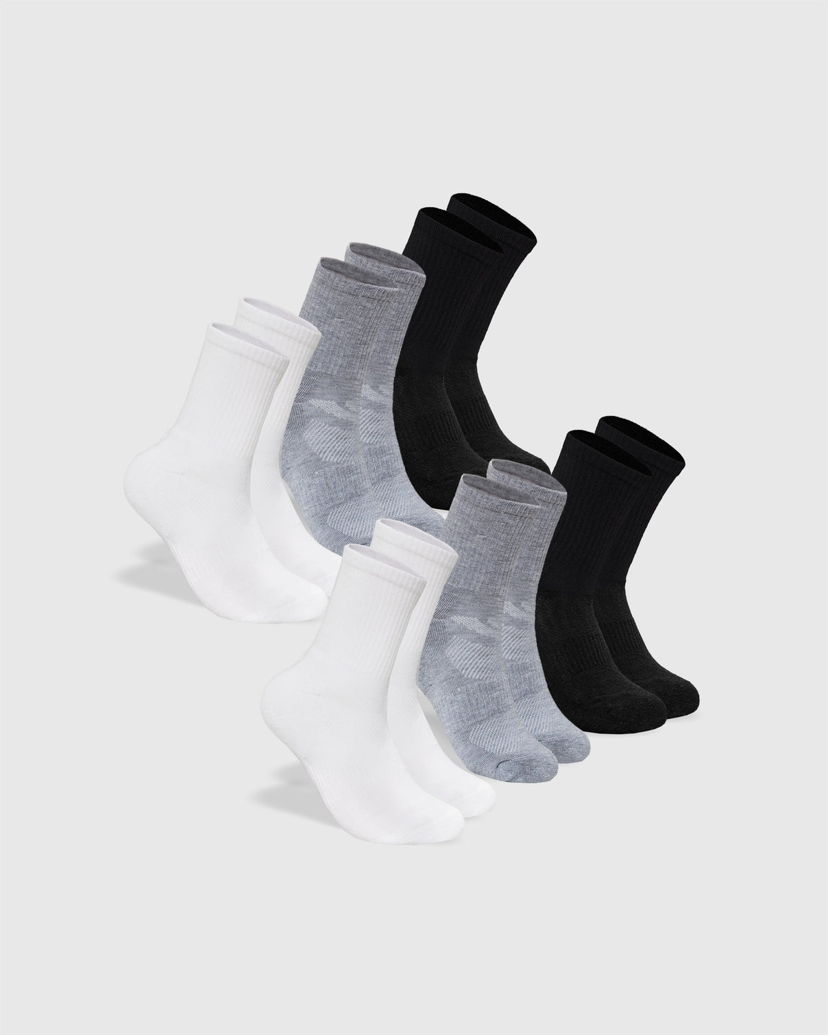 True Classic Combo Half Crew Socks 6-Pack | Medium