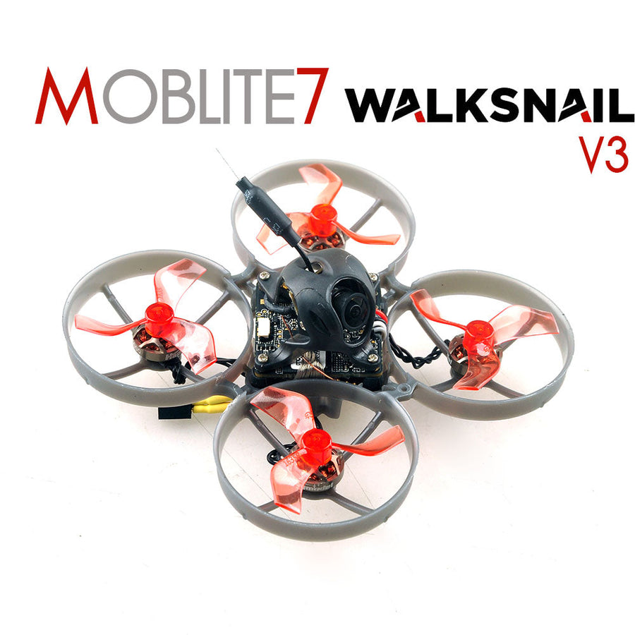 Happymodel Moblite7 Walksnail 1S 75mm HD Brushless Whoop, ELRS - SPI ELRS V3.0