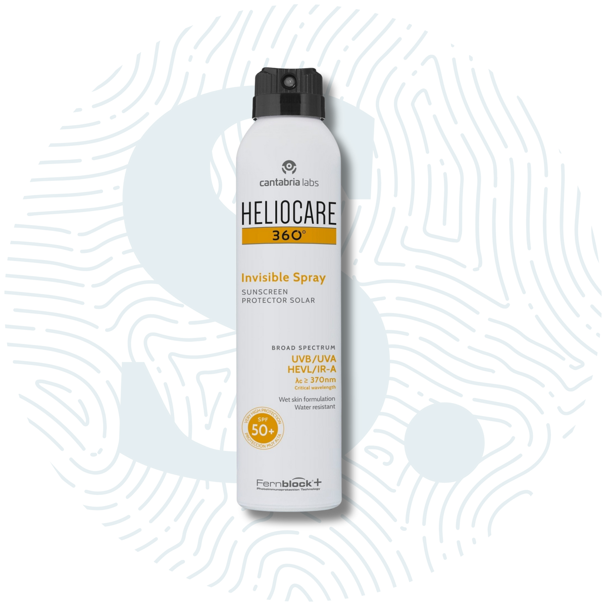 Heliocare 360 Invisible Spray | SPF50+ Body Sunscreen | 200ml