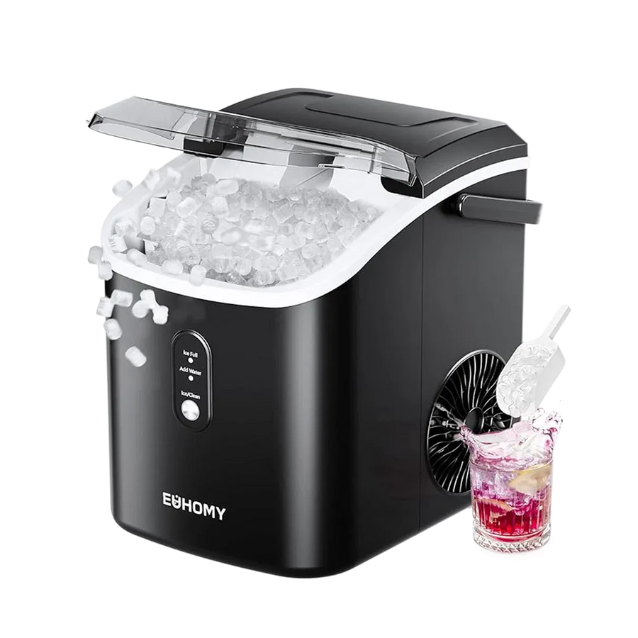 Euhomy Pearl H1 Nugget Ice Maker - Black