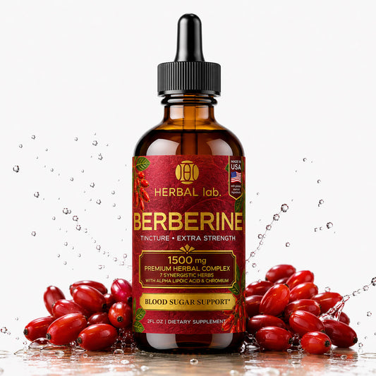 Berberine Liquid Drops with ALA – 1500mg – Tincture
