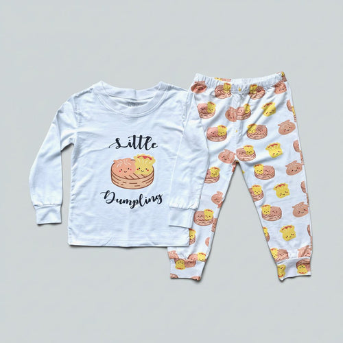 Bamboo Blend Two Piece Pajama Set - Dim Sum | Size: 6-8Y