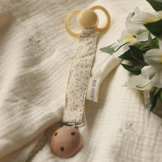 Pacifier holder - Daisy Meadow