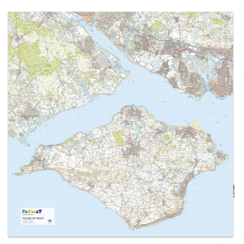 Pacmat Isle of Wight Family PACMAT Picnic Blanket