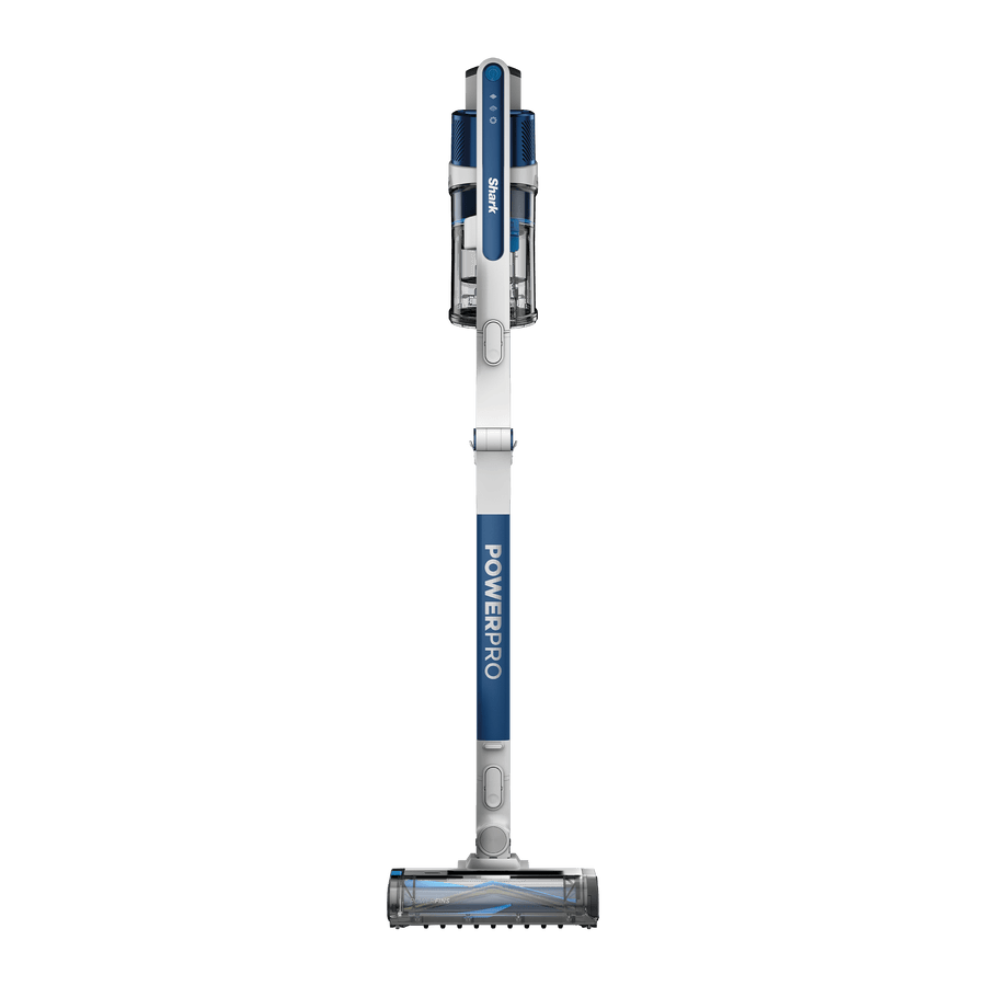 Shark PowerPro Cordless Stick Vacuum, with Anti Hair Wrap & Floor Detect in Navy Metallic | IZ380UK | by SharkNinja